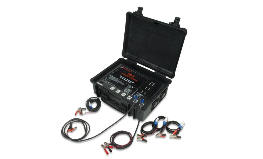 Recovery Charger Handles 6 Batteries At Once