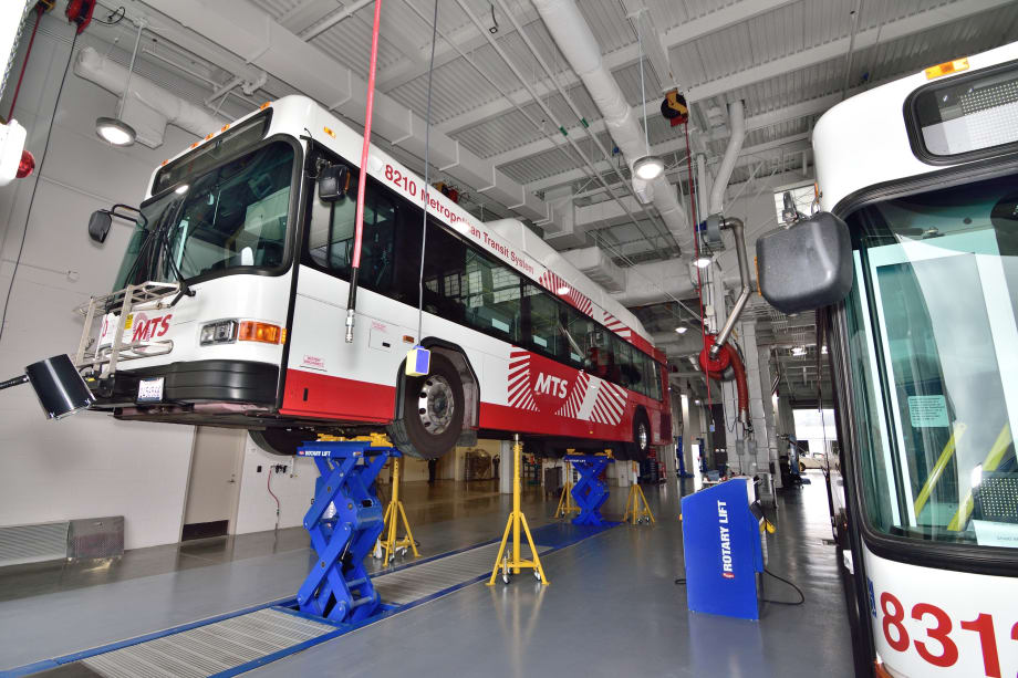 San Diego MTS opens $38M bus ops, maintenance facility