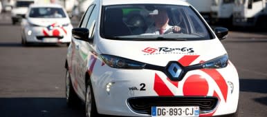 Paris Wholesale Market Receives Fleet of Renault Electric Vehicles