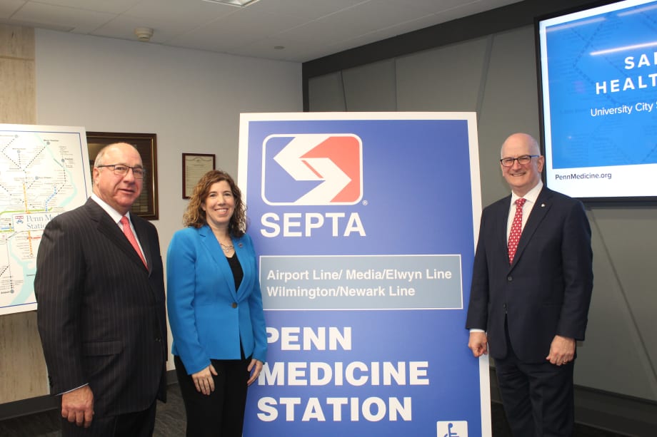 Naming rights agreement leads to SEPTA rebranded rail station