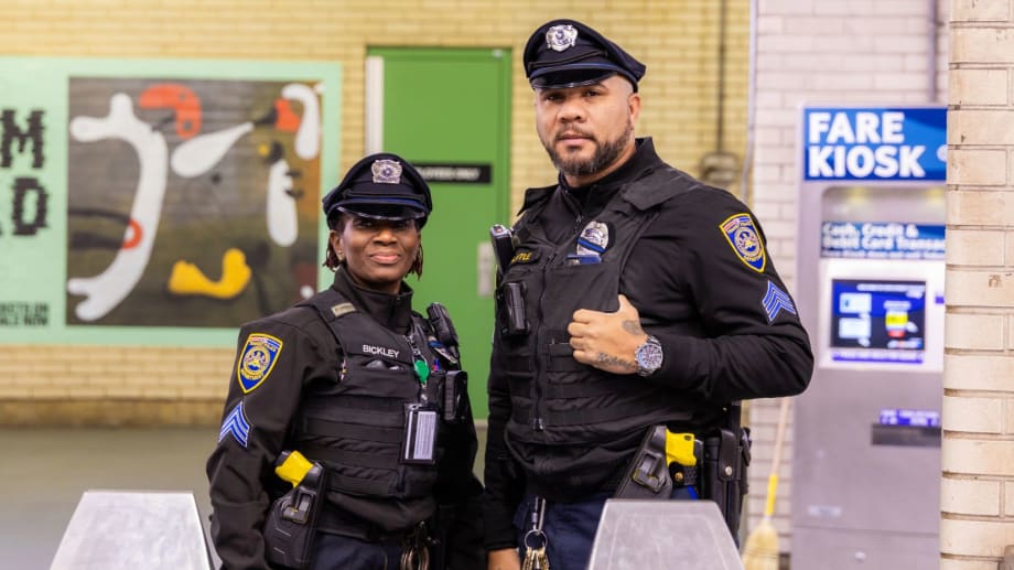 SEPTA Transit Police officers
