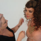 Behind the Scenes: Trying Tri-Texture on Sexy Hair Photo Shoot