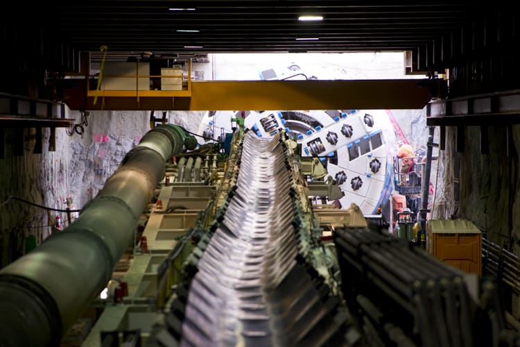San Francisco completes tunneling work