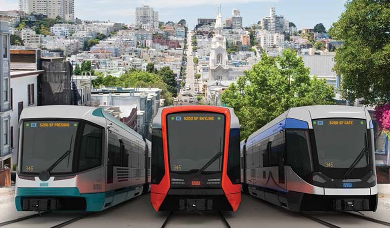 San Francisco MTA to unveil first Siemens railcar