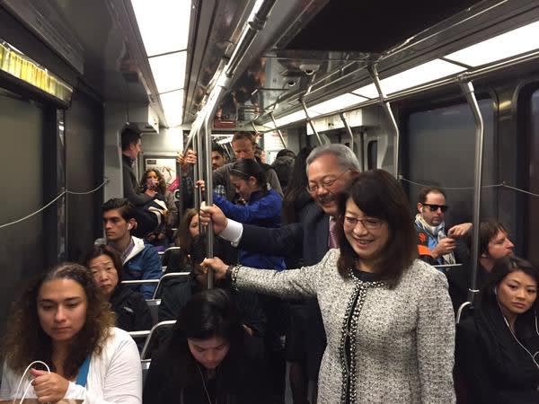 S.F. officials vow to ride public transit for 22 days