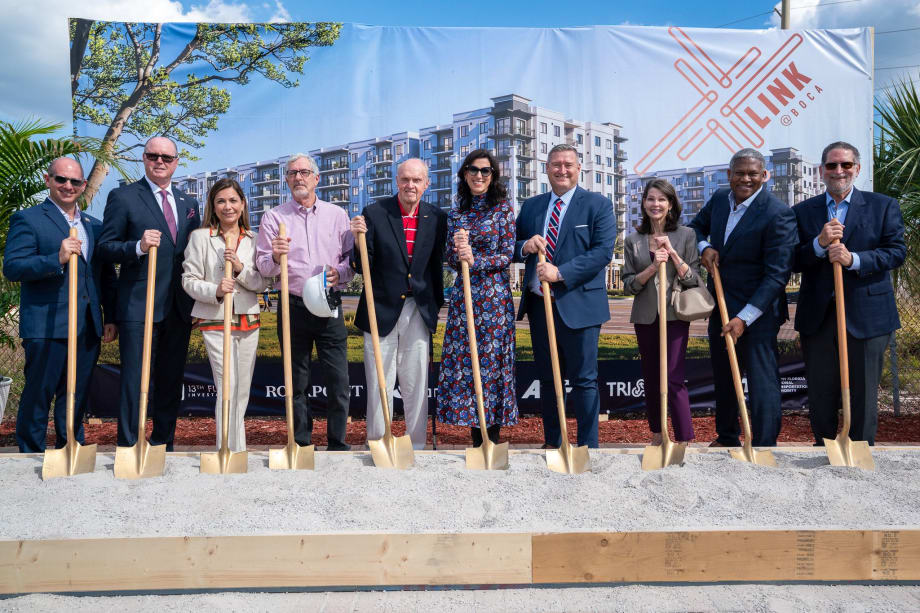 SFRTA TOD groundbreaking event