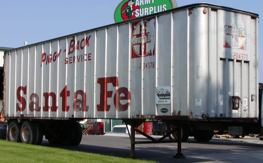 Just an Old Trailer? No – It’s Part of Intermodal History