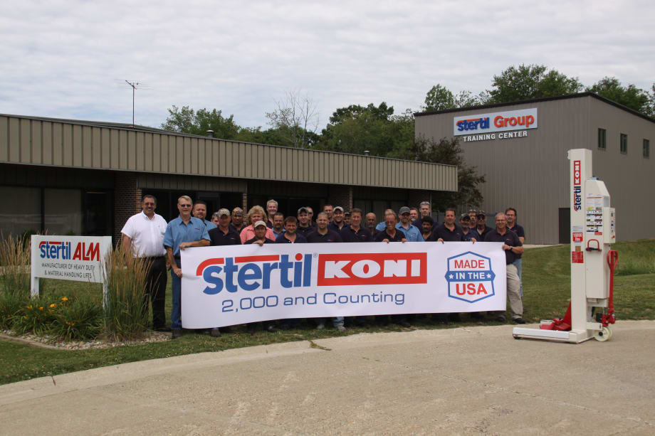 Steril-Koni USA Manufactures 2,000 HD Vehicle Lift