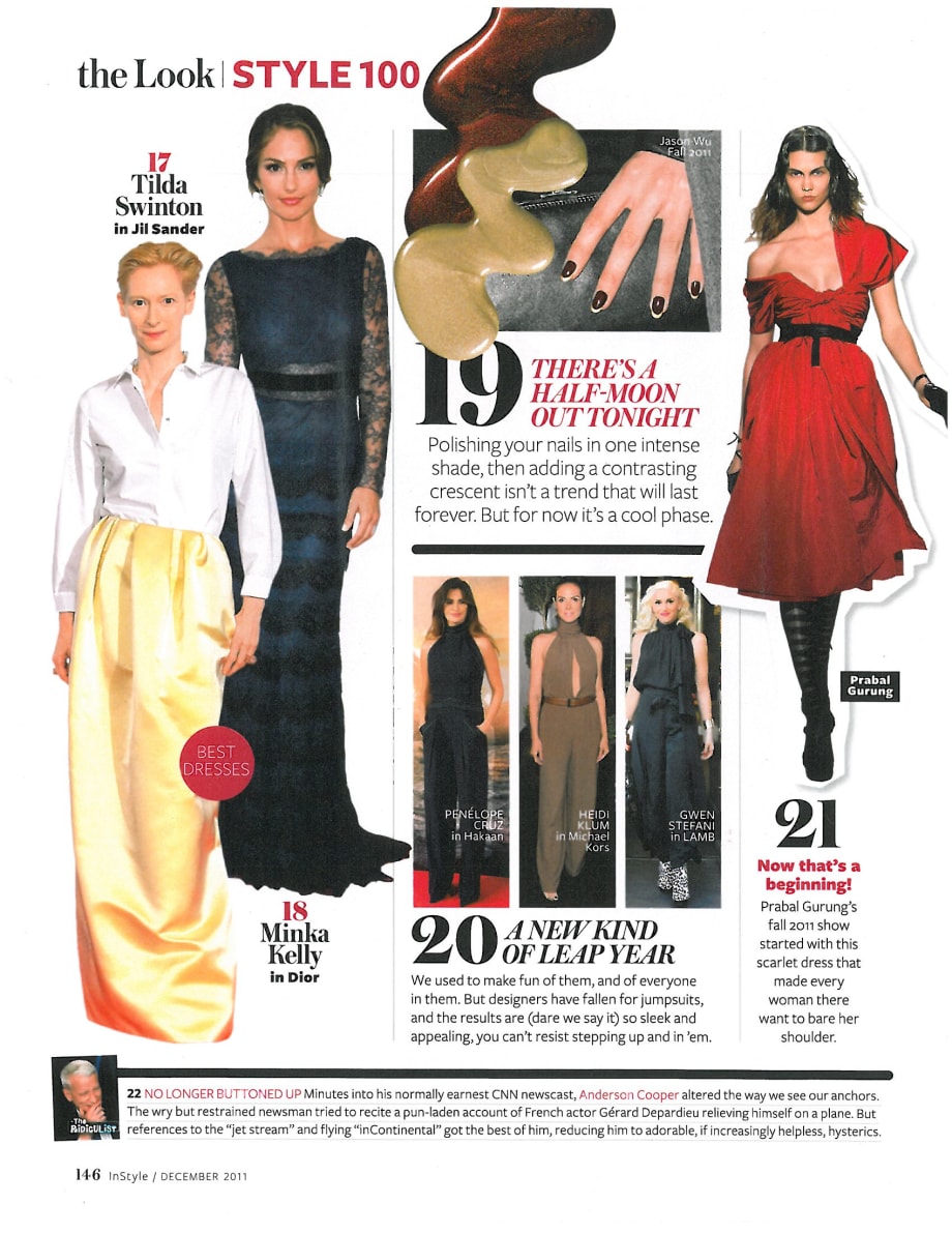 InStyle on Half-Moon Manis