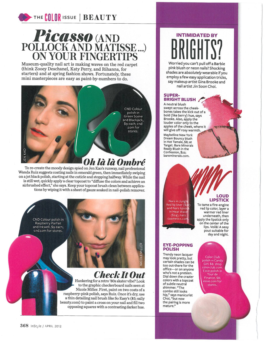 How to Wear Eye-Popping Polish at Work