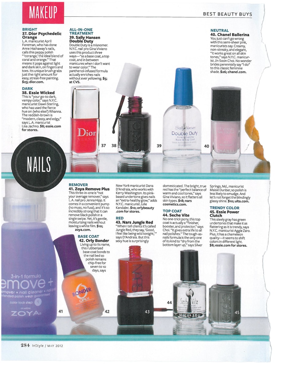 Best Nail Product Buys, According to <i>InStyle</i>