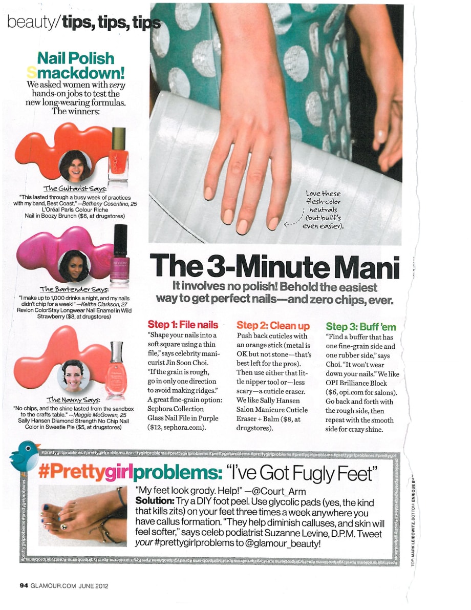The No Polish, 3-Minute Mani