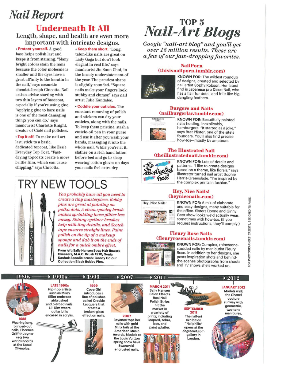 <i>Allure</i>'s Nail Art Blog Favorites
