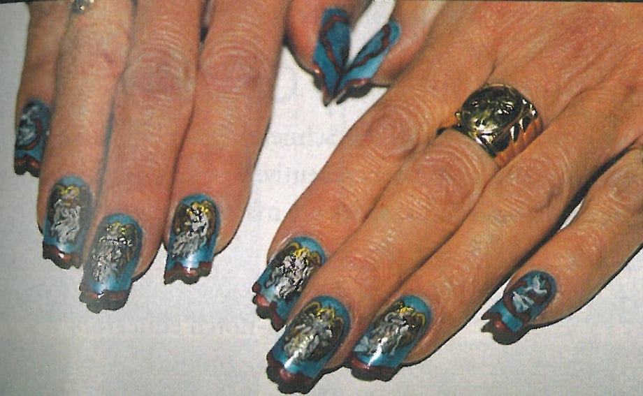 Carved Wood, Ice... and Nails?