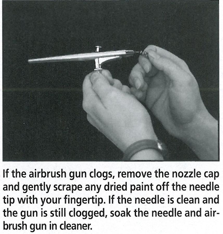 Prevent Clogging, Bubbling Back, and Spitting with Your Airbrush