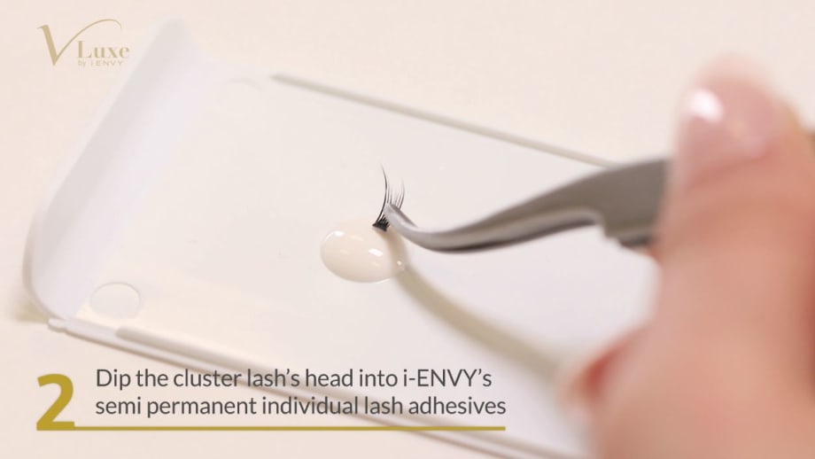 Self-Lash-Extension in 10 Min with Extension Mermaid Lashes by V-LUXE