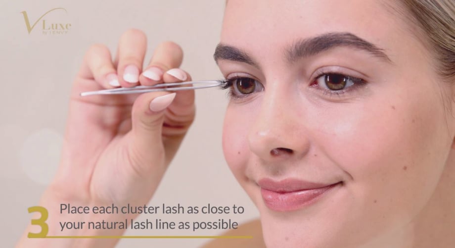Self-Lash-Extension in 10 Min with Extension Mermaid Lashes by V-LUXE
