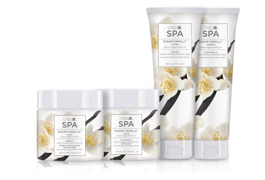 CND Introduces Sugar Vanilla Spa Collection