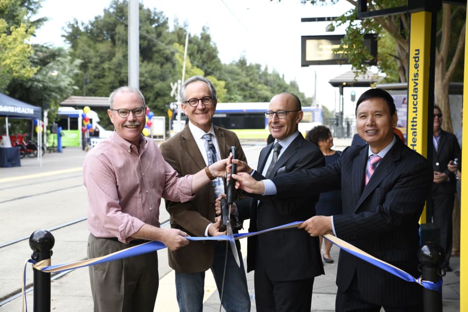 SacRT, UC Davis launch new renamed light rail station