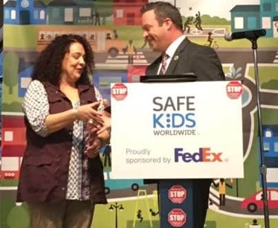 Award Honors Crossing Guard for Helping Enhance School Zone Safety