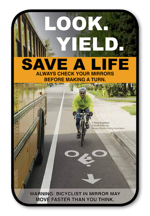 Salem-Keizer launches cyclist safety campaign, cuts idling by 60%