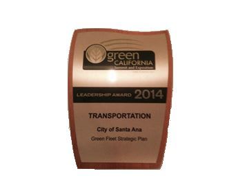 Santa Ana Wins Green California Leadership Award
