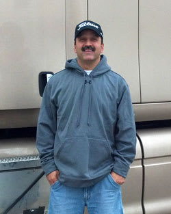 Trucker saves woman from murderous ex-boyfriend