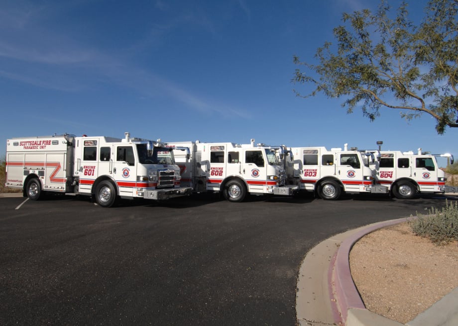 Ariz. City Adds 6 Pumpers to Fire Fleet