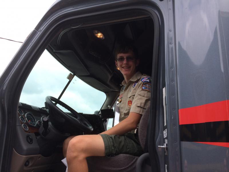 Trucking and Scouting: A Great Match