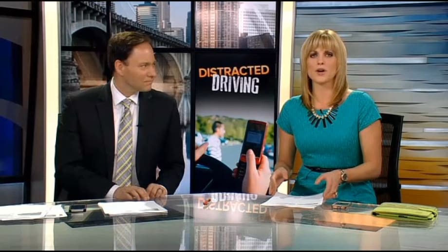 Video: Minn. Officers Riding in Buses to Spot Distracted Drivers
