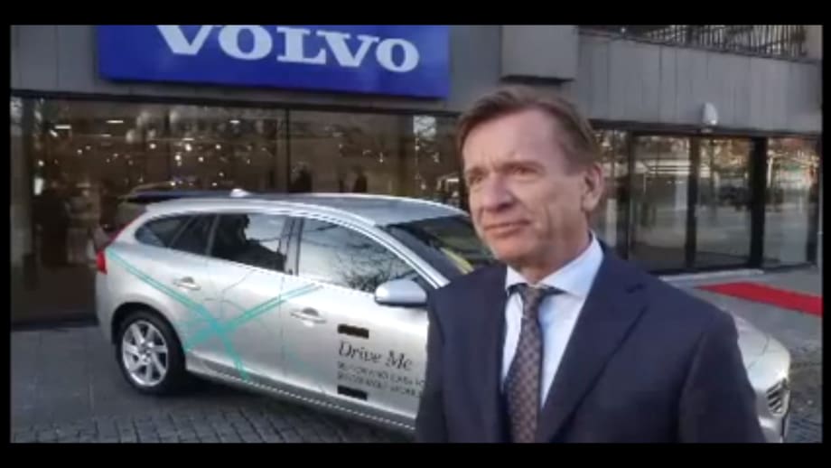 Video: Volvo Testing Self-Driving Cars On Swedish Streets