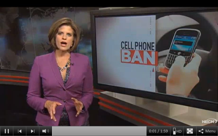 Video: Vt. Bans Handheld Phone Use While Driving