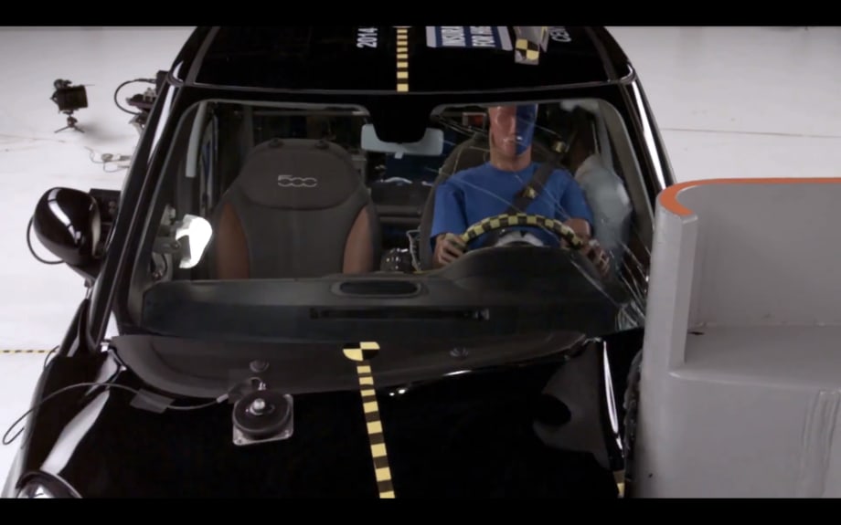 Video: IIHS Crash Tests 12 Small Cars