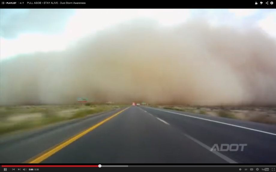 Fleet Safety Video Tip: Surviving a Highway Dust Storm