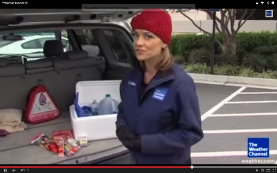Fleet Safety Video Tip: Packing a Winter Emergency Kit