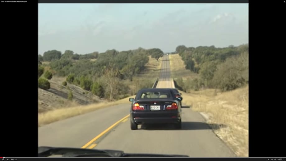 Passing on a Two-Lane Roadway [Fleet Safety Video Tip]