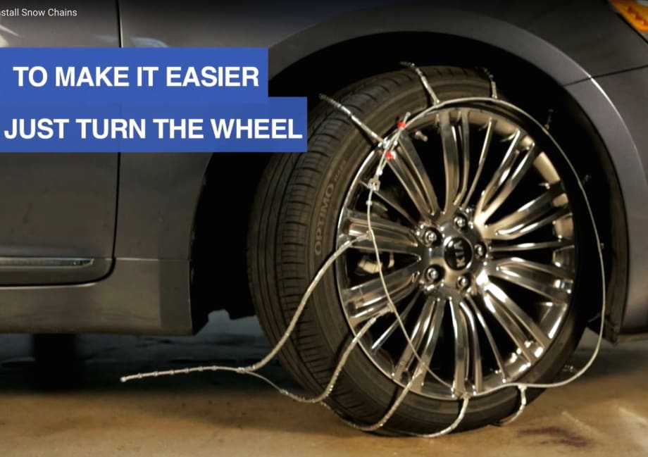 Installing Snow Chains [Video Safety Tip]