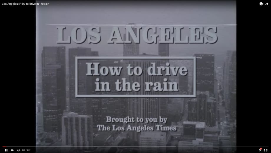Video Safety Tip: Driving in a Downpour