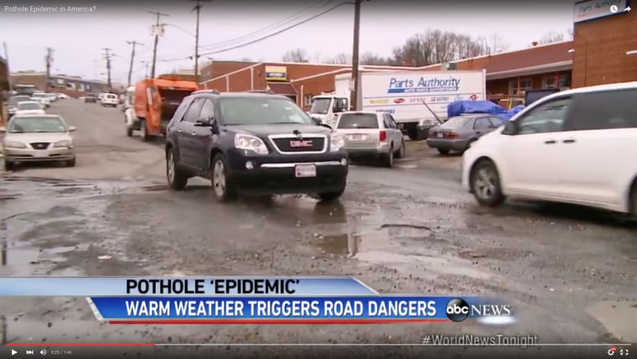 Video Safety Tip: Preventing Pothole Damage