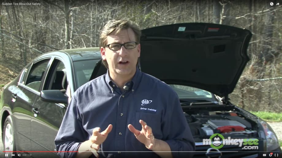 Video Safety Tip: Tire Blowout Response