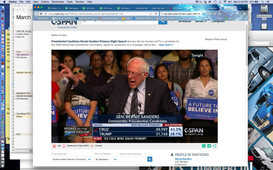 Bernie Sanders vs. Trucks – and the Importance of Context