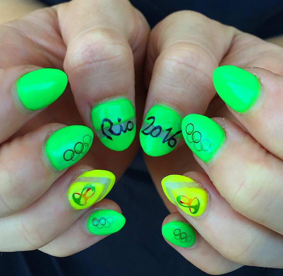Nail Art From the 2016 Summer Olympics