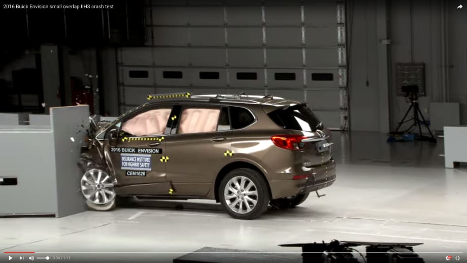 Watch Buick Envision Win Top Safety Honor