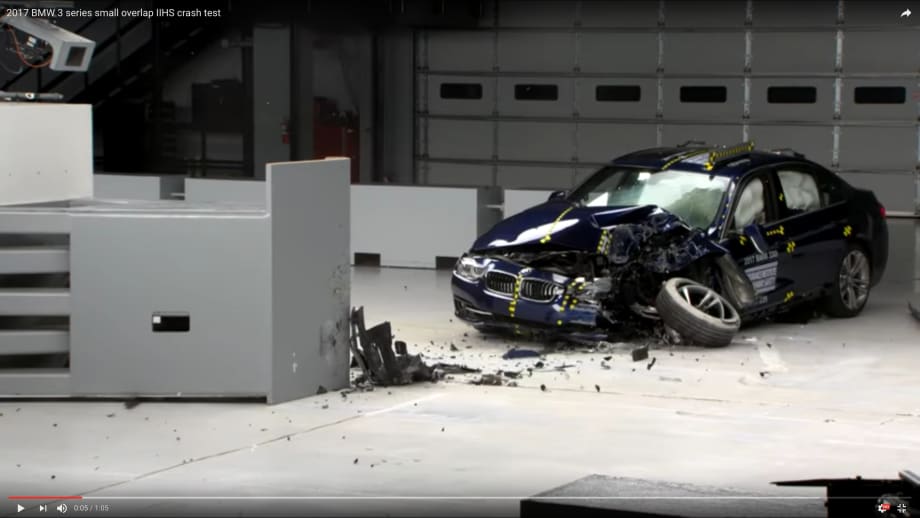 BMW 3 Series Earns Top Safety Honor