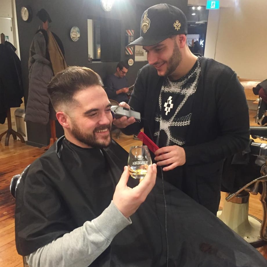 Build Branding: Garrison's Barbershop Celebrates Robbie Burns Day With Single Malt Scotch