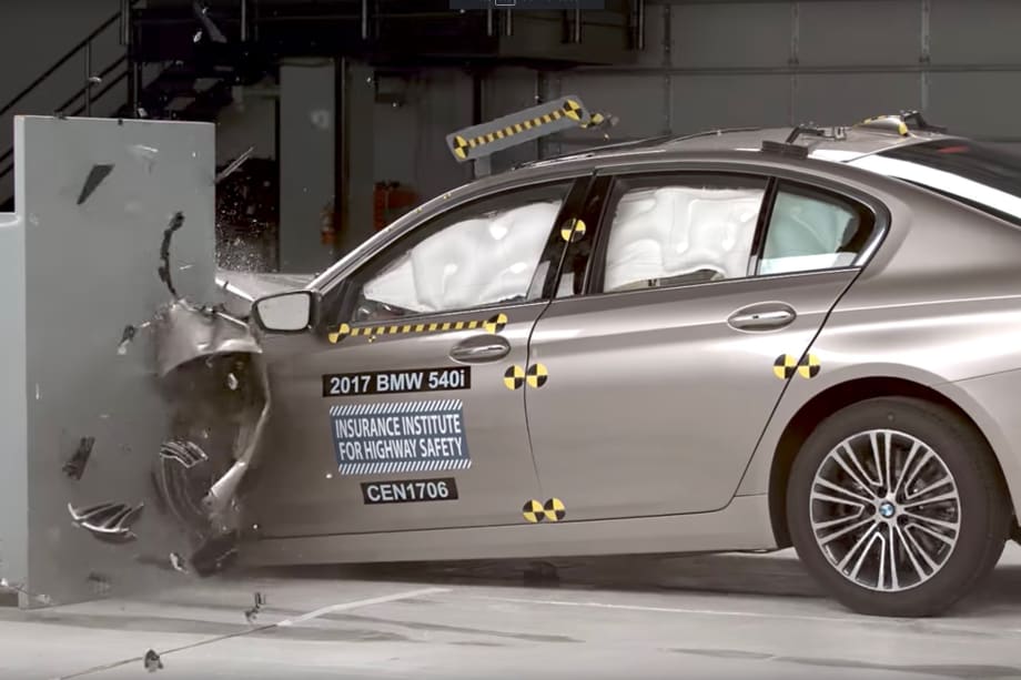 BMW 5 Series Named Top Safety Pick+
