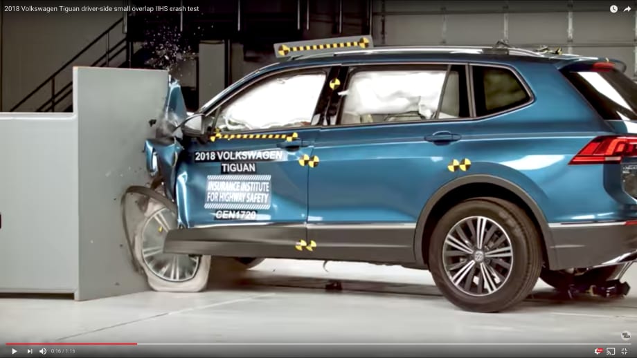 2018 Volkswagen Tiguan Named IIHS Top Safety Pick