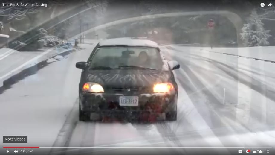 Video Safety Tip: Driving in Snow