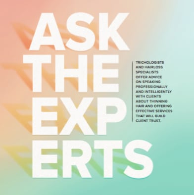 Ask the Experts: Speaking Professionally About Hair Loss