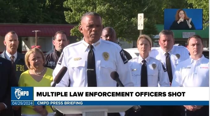 3 Officers Killed, 5 Wounded Serving Warrant in Charlotte